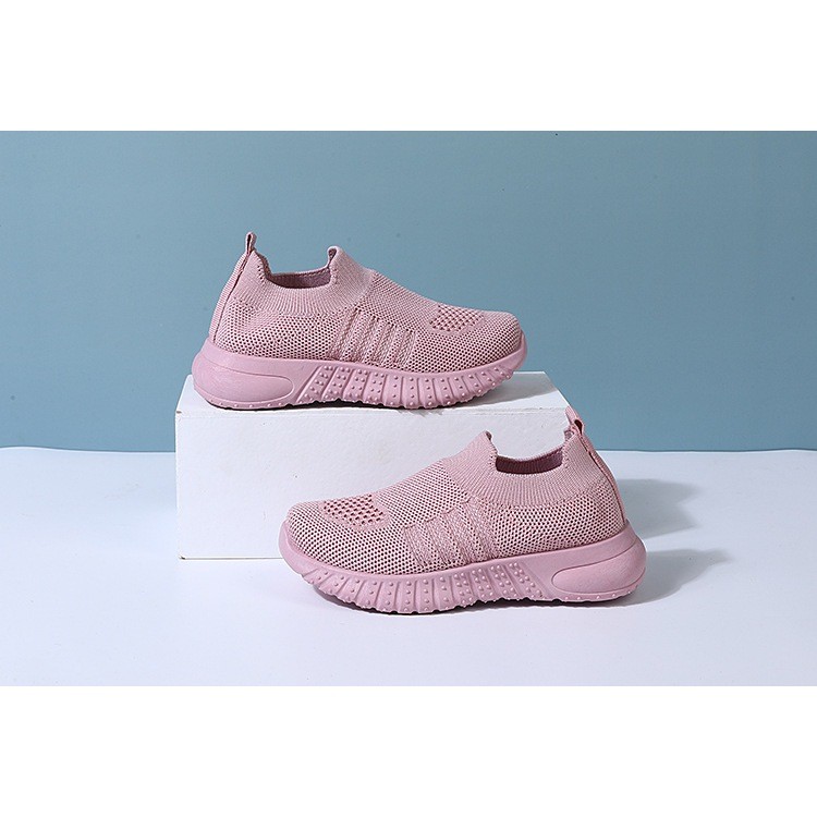 Sepatu Sneakers Anak-Anak Rajut Sepatu Sekolah Anak LV0500