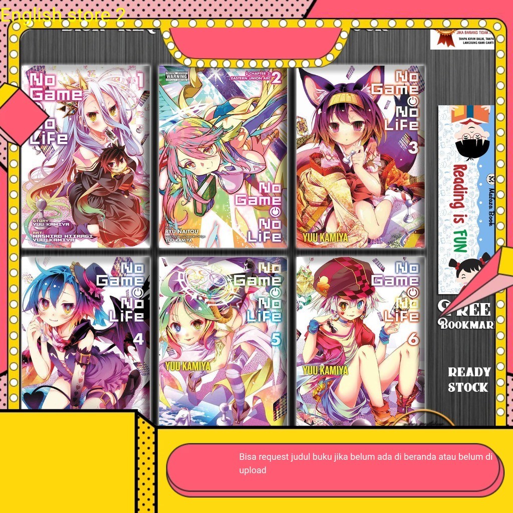 LN/No Game No Life Bahasa Indonesia dan Inggris