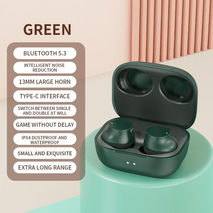 terbaru COD Headset Bluetooth TWS A3900 Earphone Wireless Mega Bass Headphones Super Bluetooth Earbu