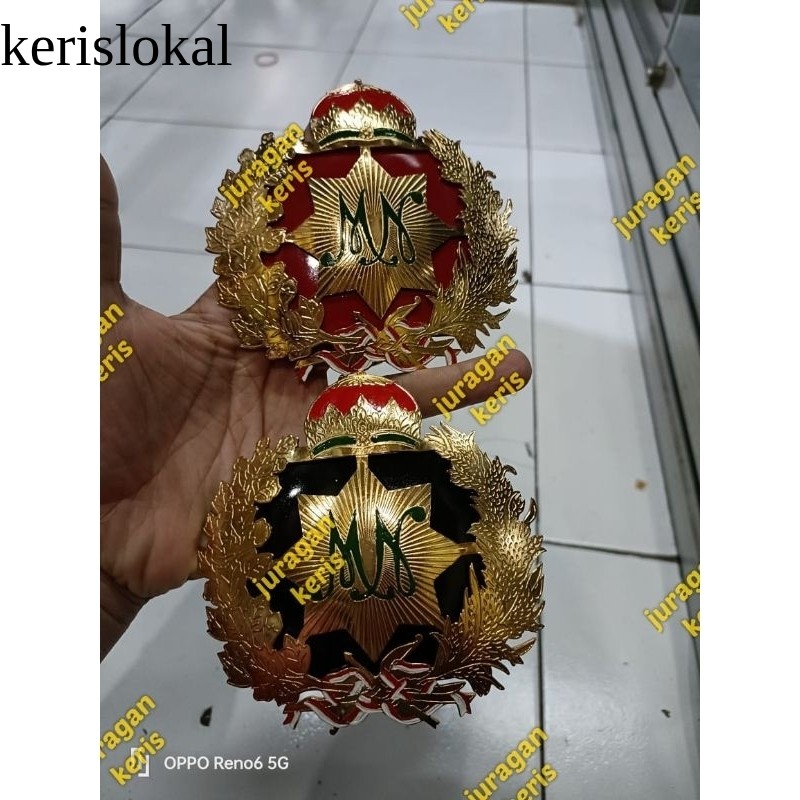 emblem mobil custom logo keraton mangkunegaran solo surakarta kl12