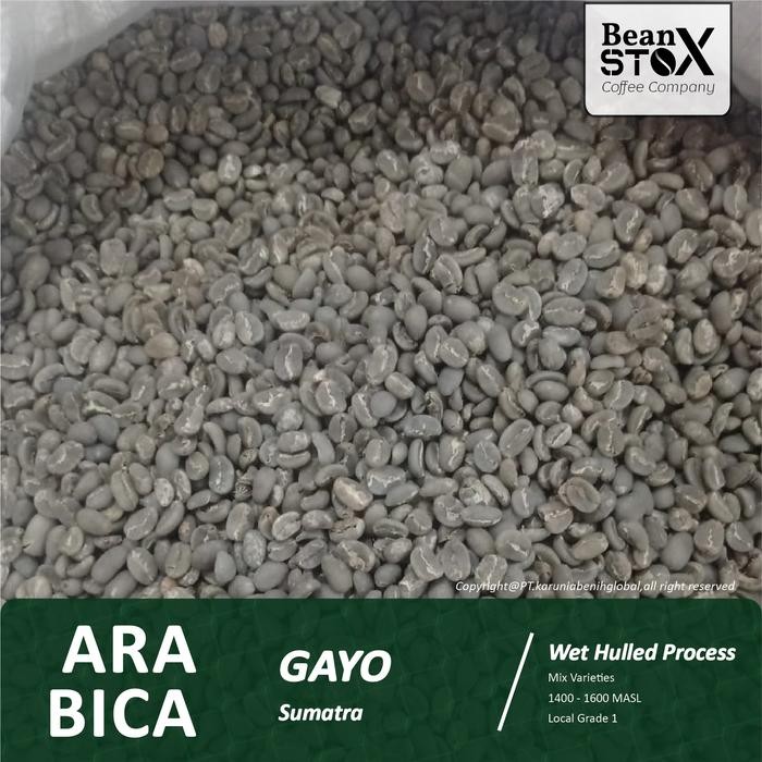 

SALE Biji Kopi Green Bean Beanstox Arabika Aceh Gayo Washed - 500 GrTERLARIS