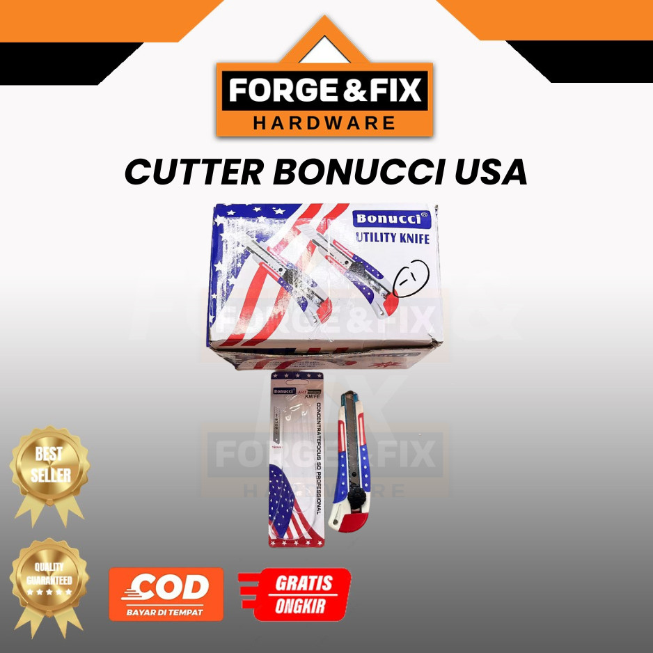 

BONUCCI Cutter Silet Utility Knife USA