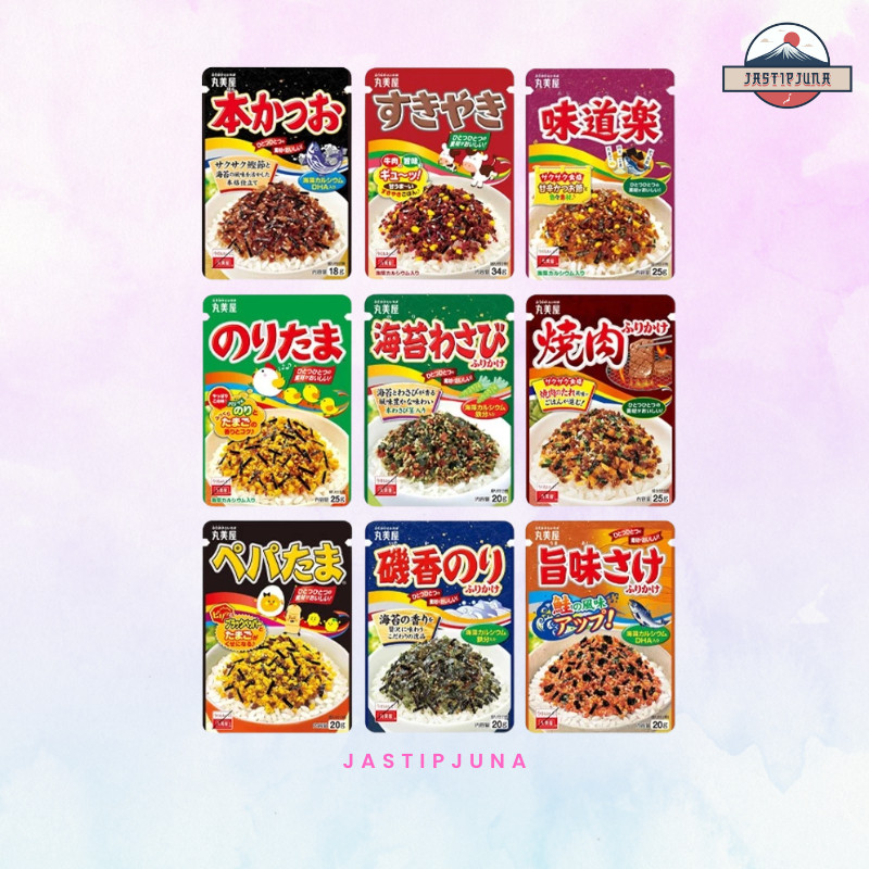

Marumiya Furikake Rice Topping Abon Tabur Original Jepang