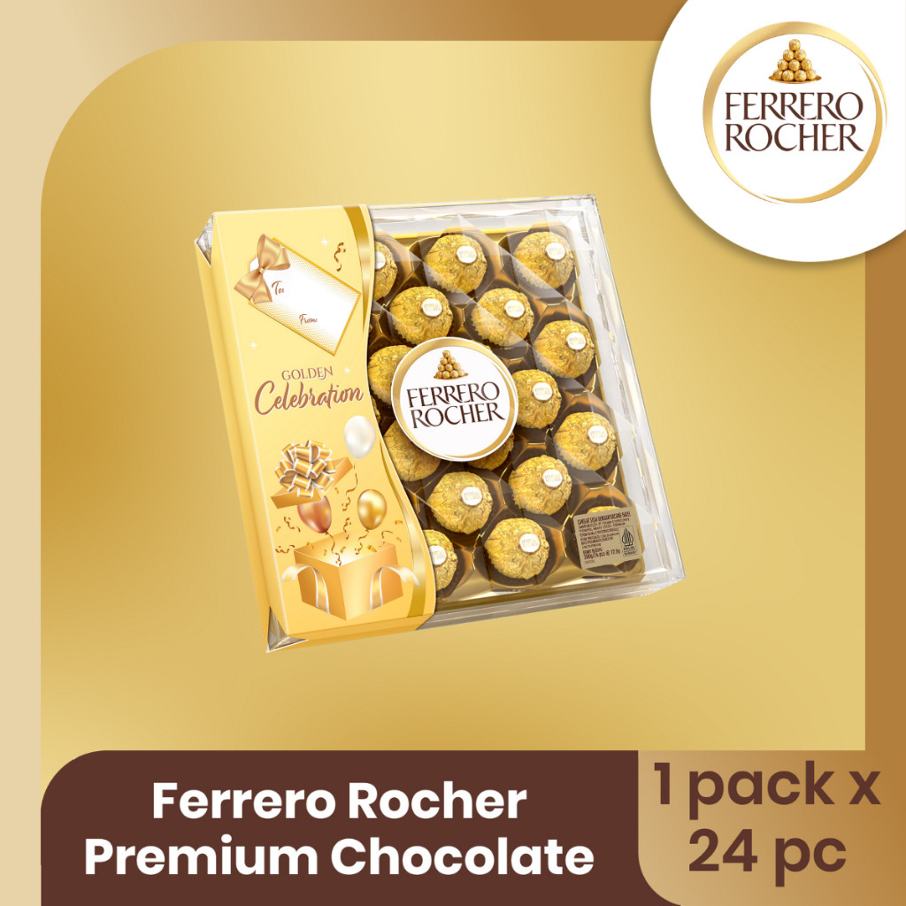 

Ferrero Rocher Premium Chocolate Isi 24pcs - SPECIAL PACK