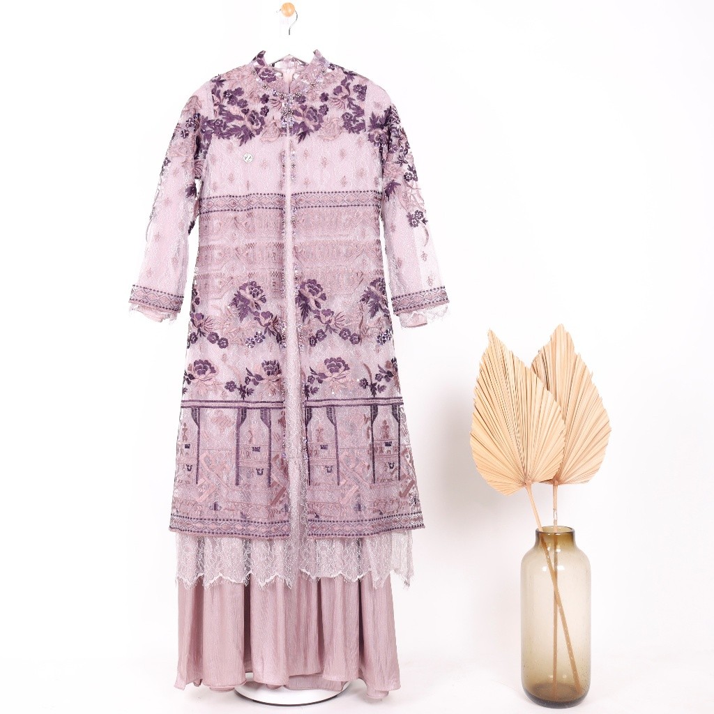 Syahrini Scarves - Bloom Prive Dress Premium