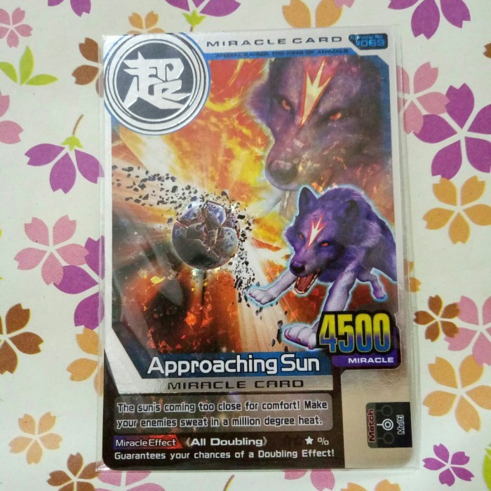 animal kaiser silver miracle approaching sun schwarz versi 6