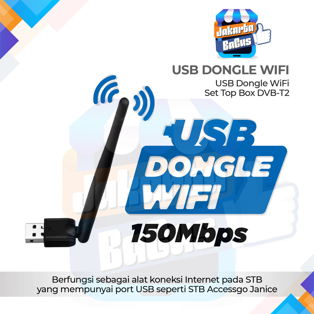 Dongle WIFI USB bisa untuk STB, TV Box, CCTV, Komputer