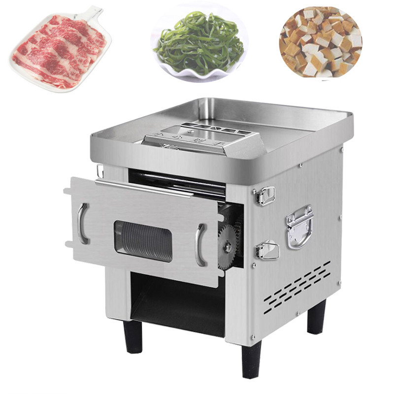 Automatic Electric Meat Cutter Machine Meat Slicer Meat Grinder Slicer Block Meat Slicing Machine
