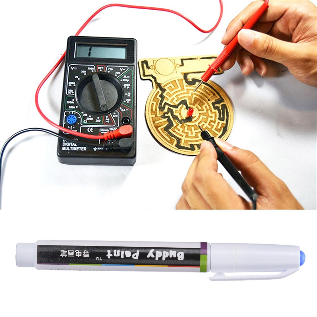 

Circuit Board Repair Pen Conductive Paint Pen Electronic Conductive Ink Paint Pen Remote Keyboard Circuit Board Repair Tool