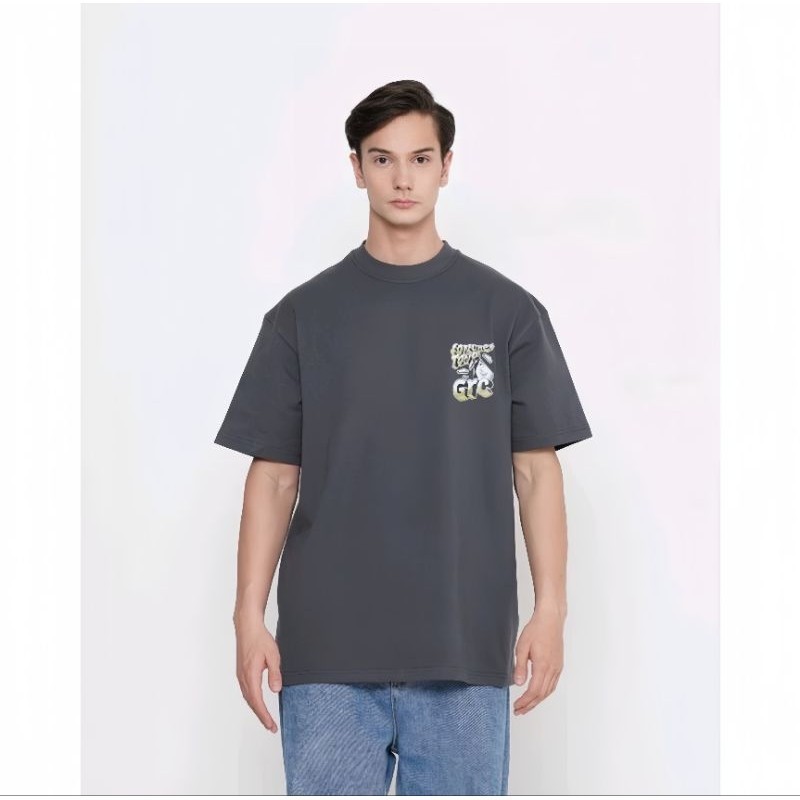 Kaos Jkt48 Fortune Tokyo T-Shirt Basic | Gracia JKT48 Grey premium
