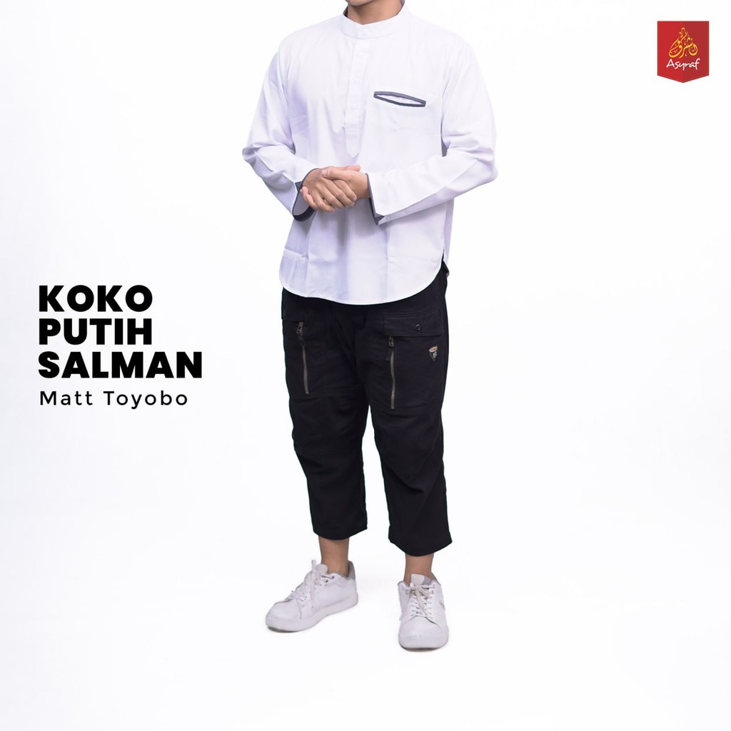 Koko Kurta Salman Baju Muslim Kemko Toyobo Fodhu Asyraf