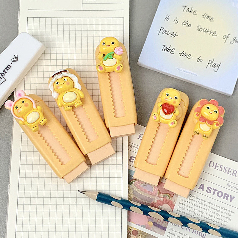 

Alat Tulis Penghapus Pensil Nailong Dino Kuning Lucu Eraser Nailong