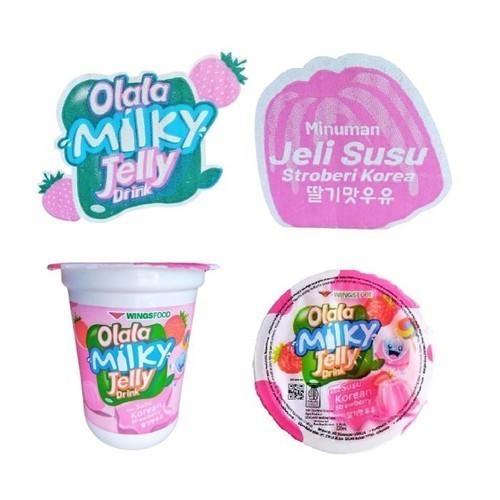 

Olala Puding Jelly Strawberry / 1 Dus / 24 Pcs