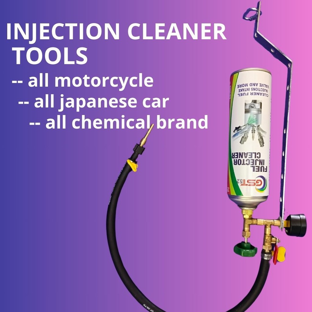 TTK130 [BEKASI] INFUS INJEKTOR MOTOR MOBIL ICT INJECTION CLEANER TOOLS pembersih injektor universal