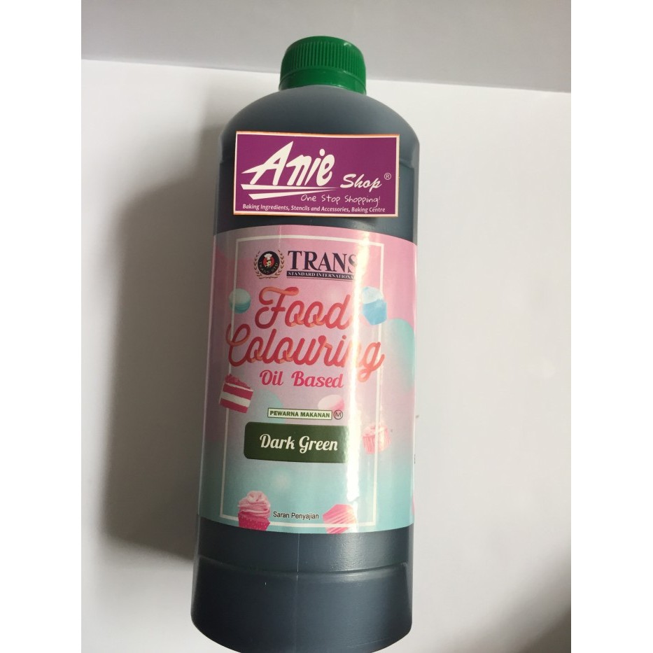 

pewarna makanan trans 1kg - Dark green, 1 l BAR