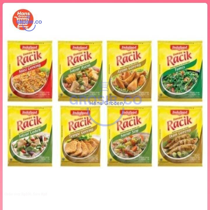 

Grosir Indofood Bumbu Racik Serbaguna Siap Pakai