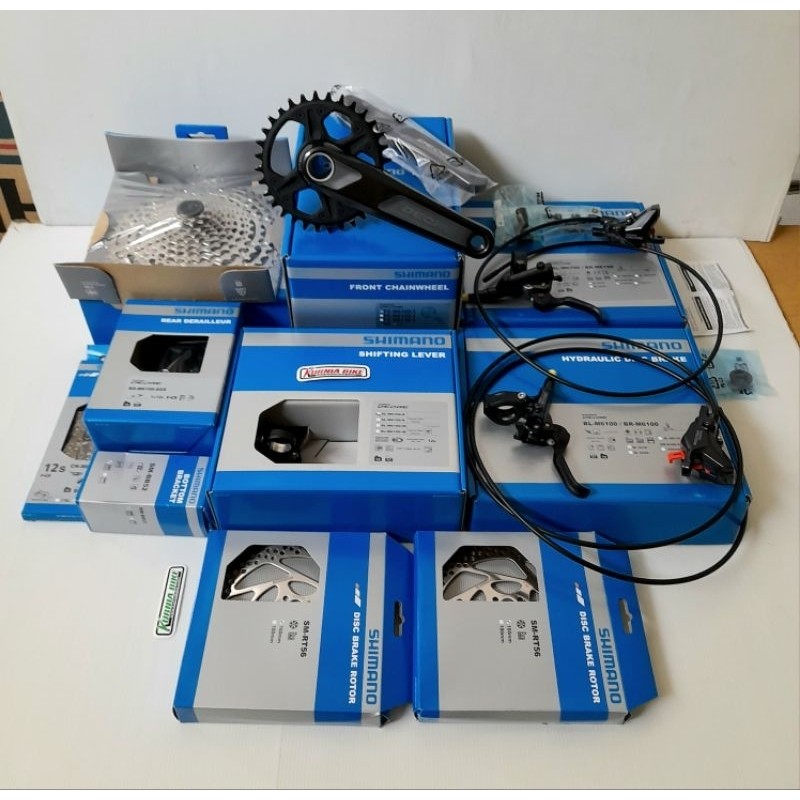 groupset shimano deore 12 speed m6100 full
