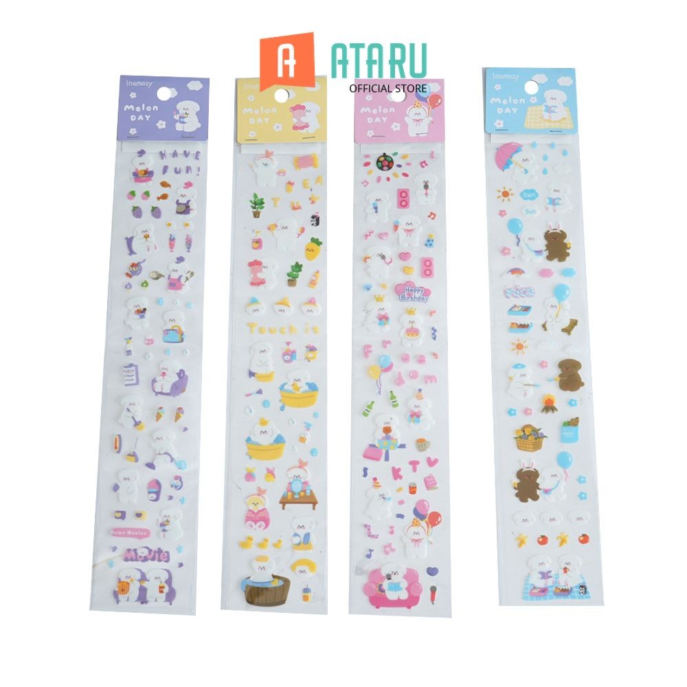 

Ataru Stiker Dekorasi Melon Wswc14103 Random Stiker Dekoratif Lucu Cute Stickers Deco Sticker Pack Journal Book