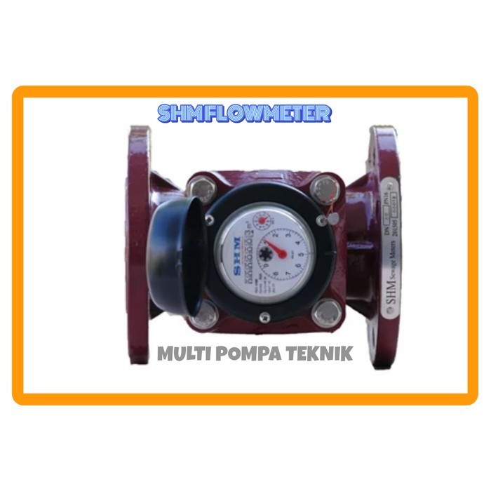 Flow Meter Air Kotor SHM 2" Flow Meter Air Limbah SHM Size 2" 50mm