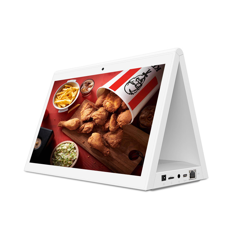 Portworld New product 10.1 inch Dual display touch screen tablet desktop pos