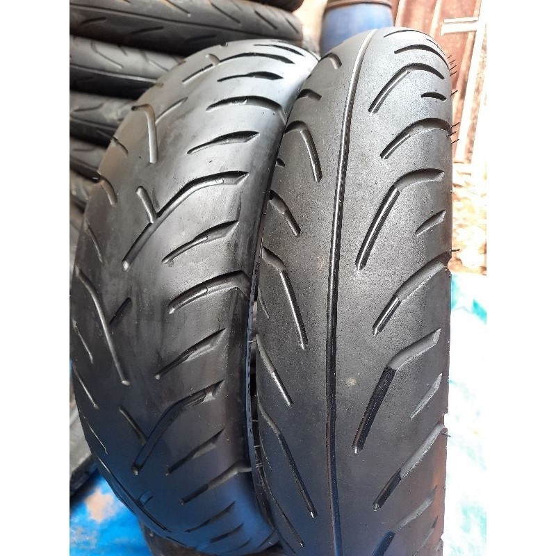 Sepasang ban PCX ukuran 120/70 & 100/80-14 tubeles