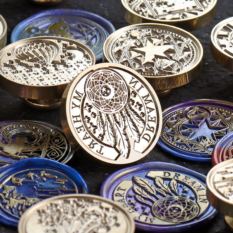 

Wax Seal Stamp Dream Catcher/Whale/Butterfly Sealing For Scrapbooking Material Cards Envelopes Wedding Invitations Gift R0015