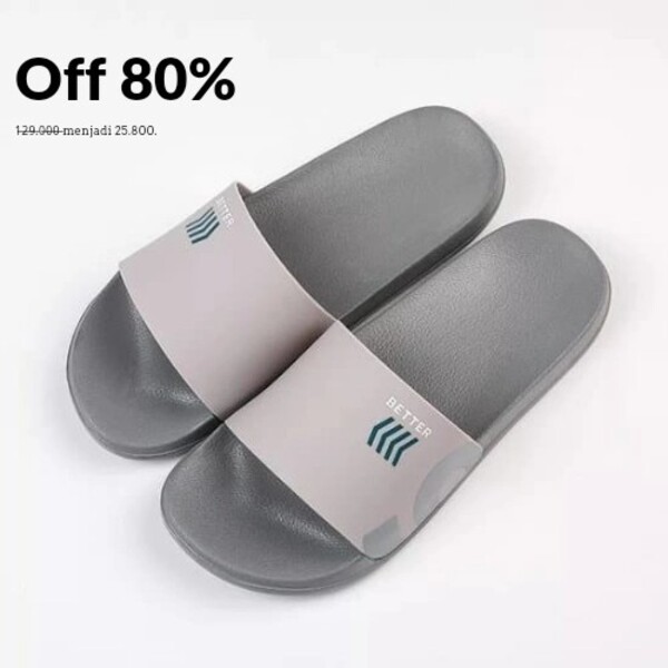 Sandal Karet Slop Pria Better Premium