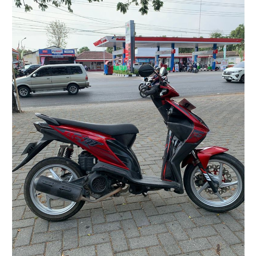 STRIPING TRANSPARAN BEAT KARBU V2 2008 2009 2010 2011 2012 STICKER STIKER LIST TRANSPARAN SKOTLET MO