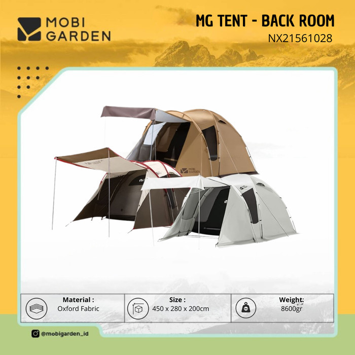 Tenda Camping Mobi Garden NX21561028 Oxford Back Room
