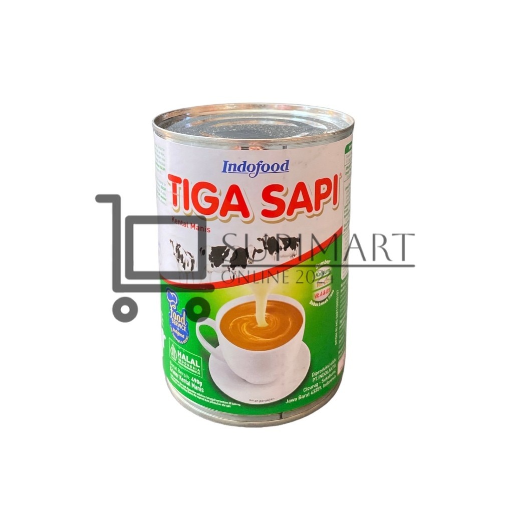 

Susu Kental Manis Tiga Sapi Indofood 490gr Indofood Tiga Sapi 490 gr