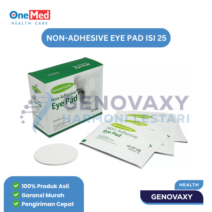 Onemed Non Adhesive Eye Pad 25s