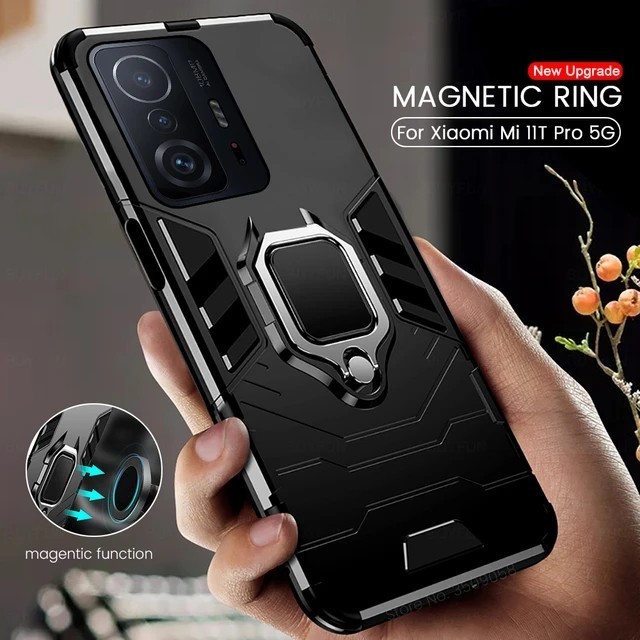 CASE XIAOMI MI 11T PRO MI11T PRO IRING CASE ROTARY STANDING PHONE SLIM FIT CASE - IRING-CASE