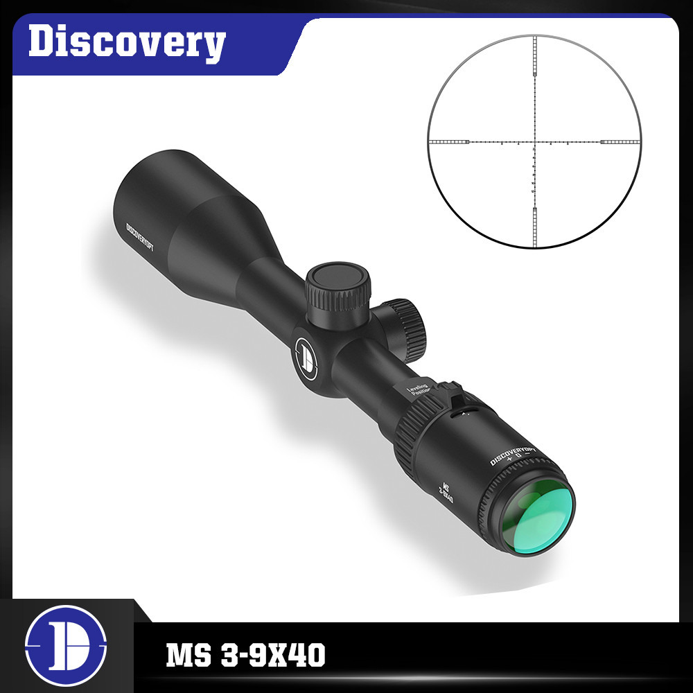 Discovery MS 3-9X40 Spring Rifle Scope Riflescope Tactical Glass Etched Reticle Optical Sight For Hu
