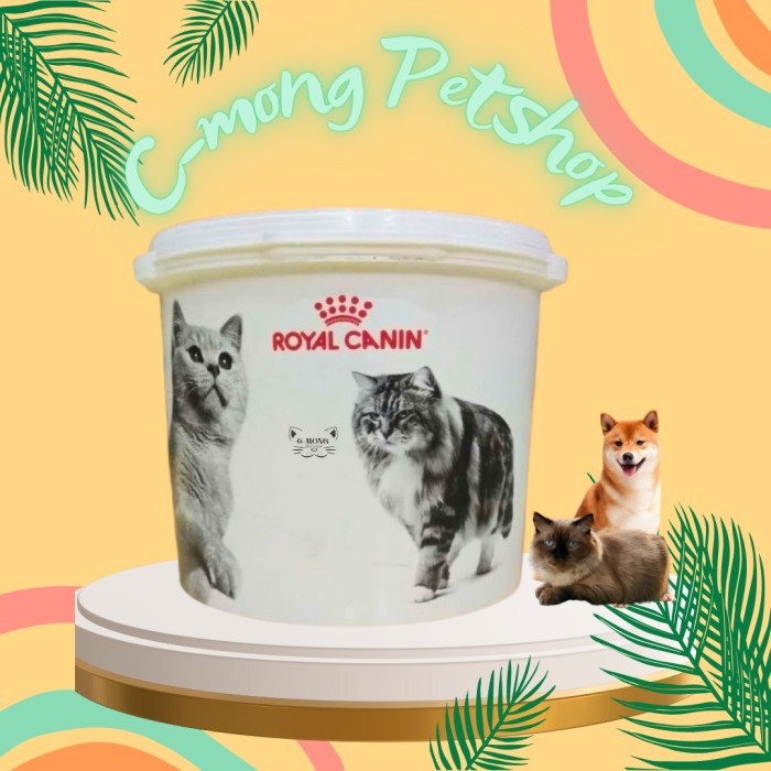 Pet Food Halfmoon Container Royal Canin Small Large Cat Dog
