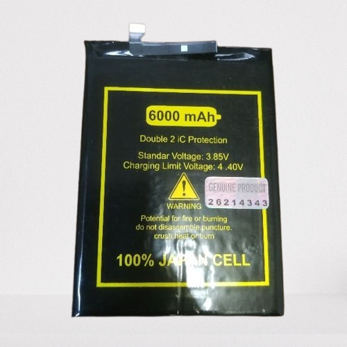 Battery Batre Baterai Asus Zenfone Max Pro M1 M2 ZB601KL ZB602KL C11P1706 Double Power 6000mAh 2 IC 
