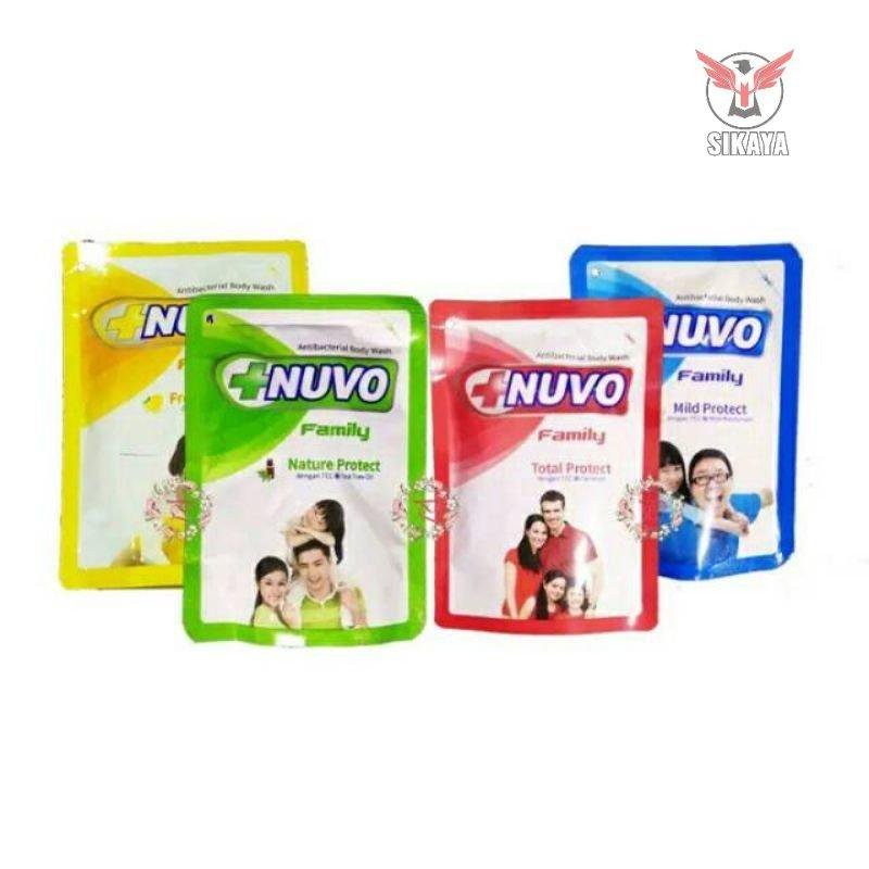 

NUVO Family Sabun Cair Antibacterial 60ml kecil