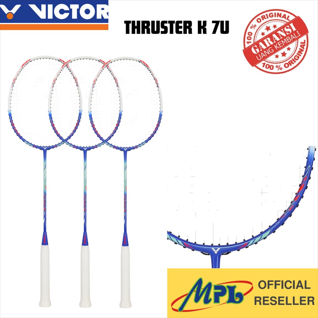 RAKET BADMINTON VICTOR THRUSTER K 7U F