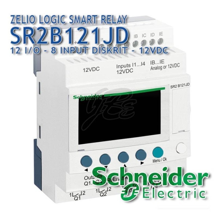 Smart Relay Schneider Zelio Logic SR2B121JD
