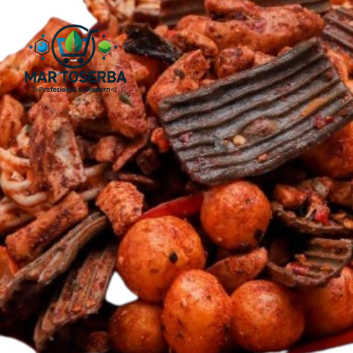 

MT KERUPUK SEBLAK CAMPUR 100g Krupuk Seblak Mix Mercon Makanan Pedas Seblak Basah Seblak kering