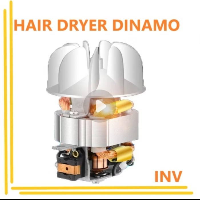 13mm High Quality AC220V Motor Dinamo Hairdryer Hair Dryer Copper