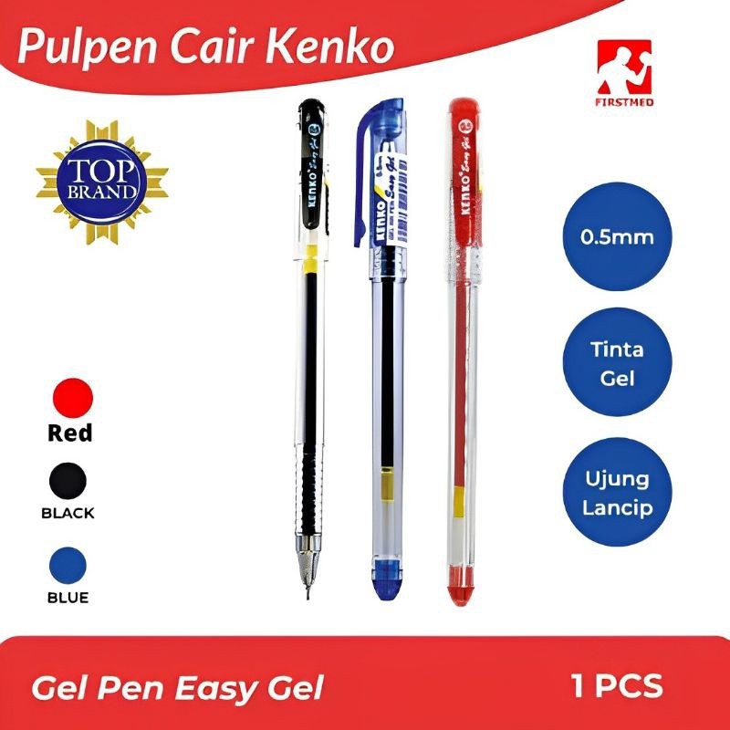 

KENKO Easy Gel 0.5 [ 1Pcs ] / Pen Ballpoint Kenko Easy Gel