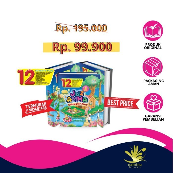 Buku Juz Amma For Kids Edukatif Plus Hard Cover