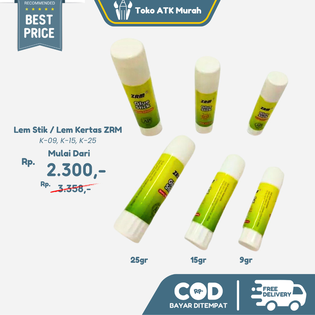 

Lem Stik 9gr 15gr 25gr Joyko - Glue Stick K-09 K-15 K-25| Lem Kertas Sekolah & Kantor