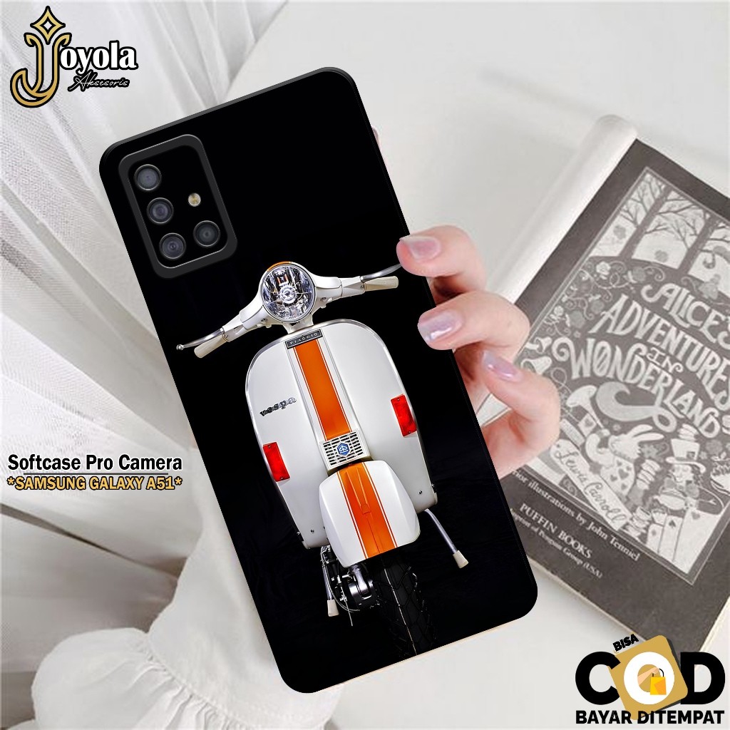 Softcase Samsung Galaxy A51 Terbaru Silikon Pro Camera Fashion Case Vespa Kesing Samsung Galaxy A51 