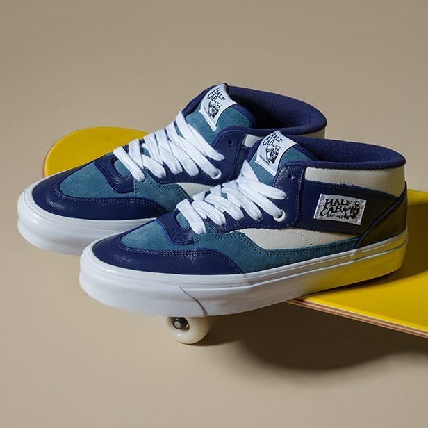 VANS HALF CAB 33 DX BLOCK NAVY WHITE ORIGINAL