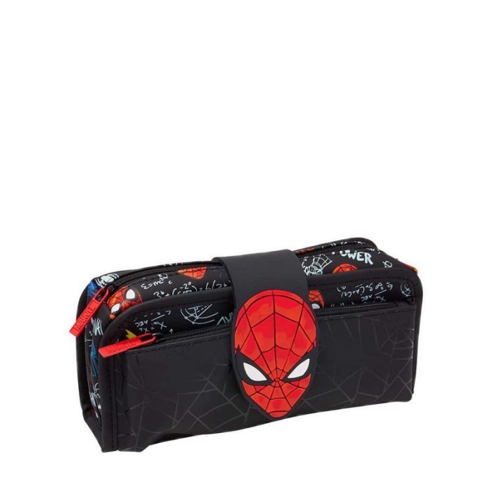 

Smiggle Spiderman Black Utility Pencil Case/Tempat Pensil Spider/kado