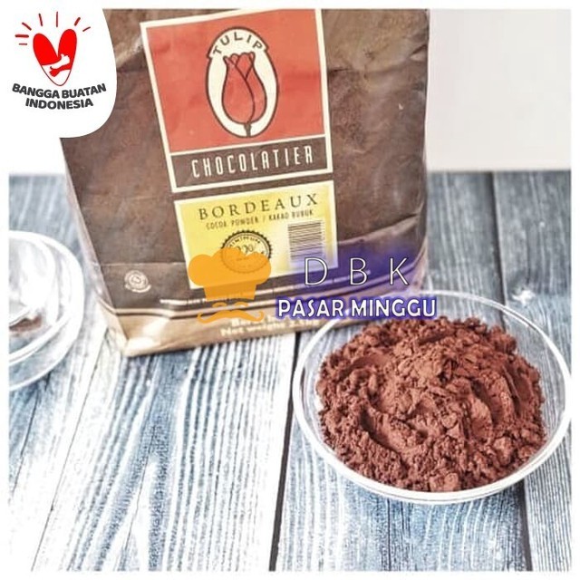 

tulip bordeaux / coklat bubuk per 100gr
