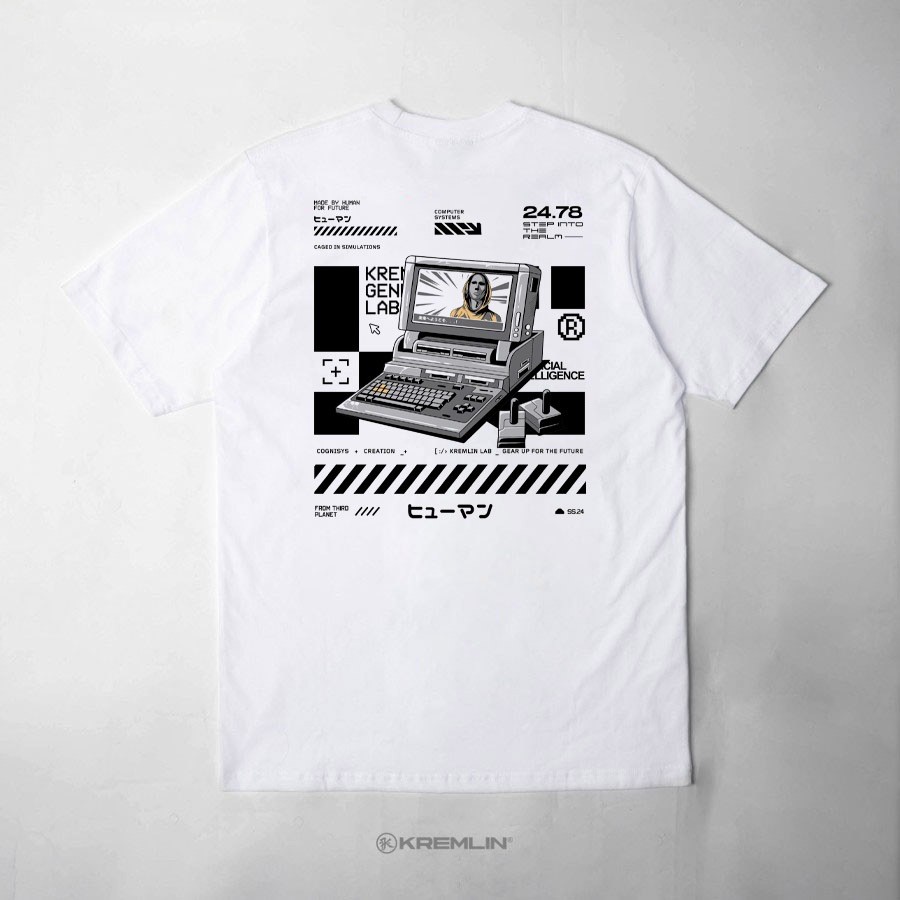 KREMLIN T-Shirt Kaos White - Virtual