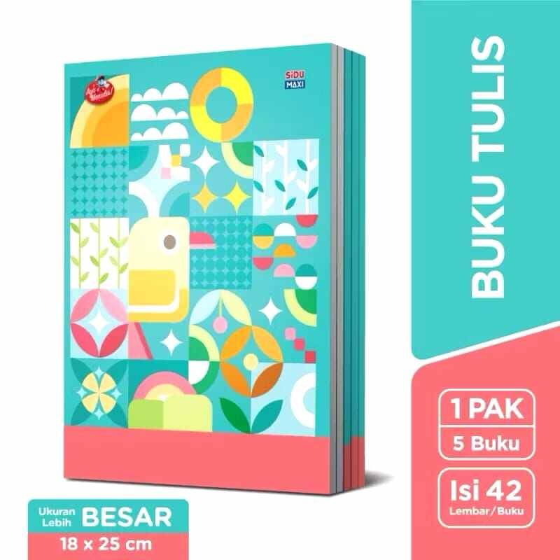 

Buku Tulis Sidu Isi 42 Lembar (5pcs)