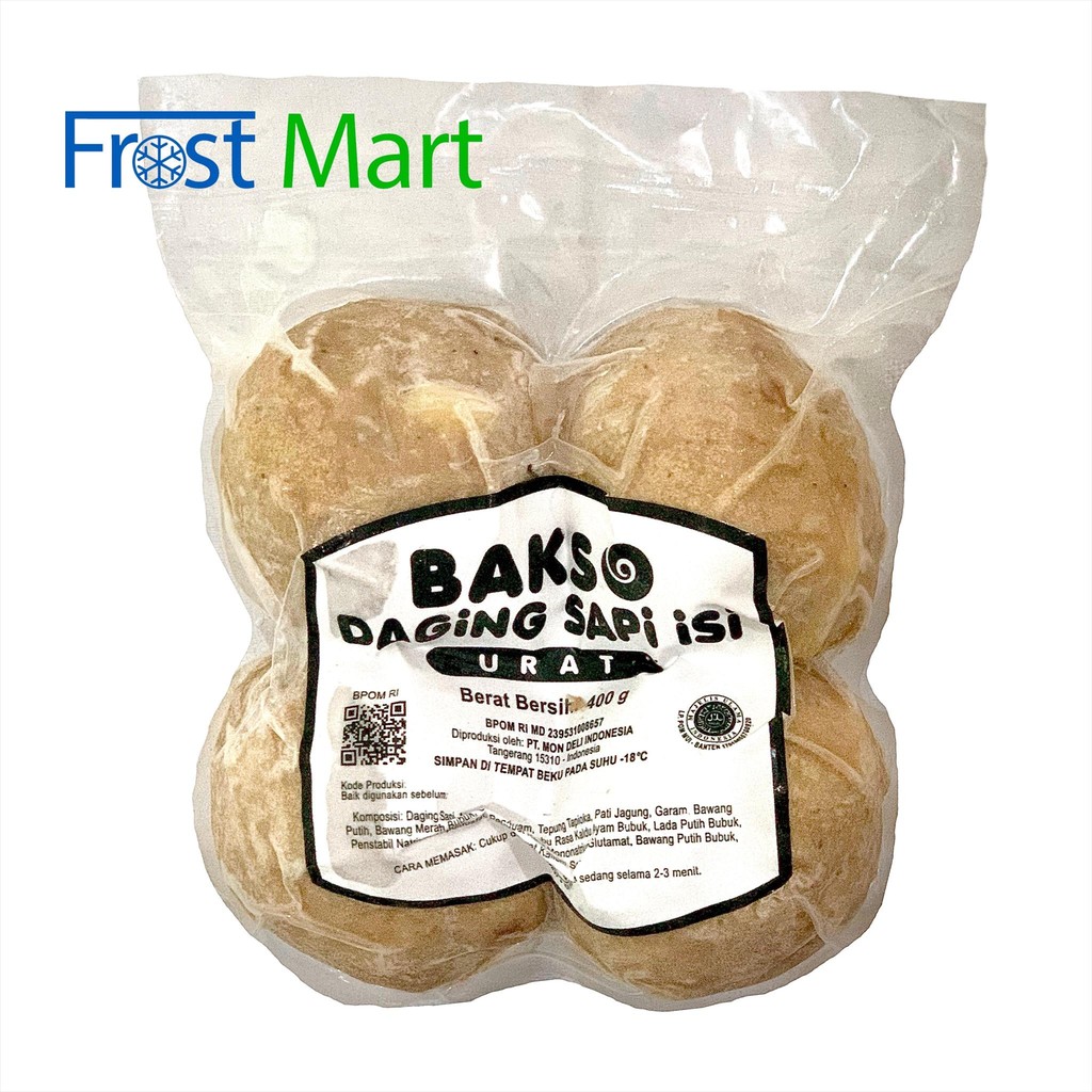 

Baso Sapi Tenis Daging Urat 4Pcs Besar
